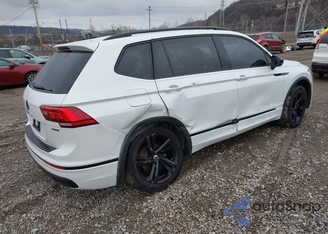 2023 Volkswagen Tiguan 2.0T Se R-Line Black из США, поврежденный, VIN 3VV8B7AX3PM073289